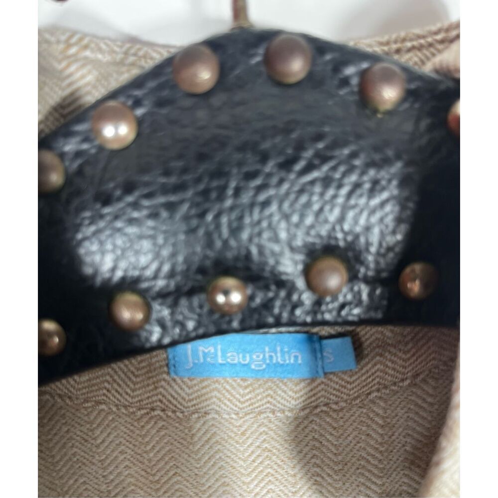 J.Mclaughlin Marisa Herringbone Pattern Pullover … - image 8